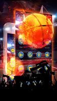 Fire Basketball Theme for NBA Warriors capture d'écran 2