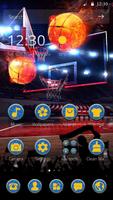 Fire Basketball Theme for NBA Warriors capture d'écran 3