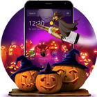 Halloween Spooky Pumpkin Theme आइकन