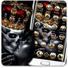 Gold Skull King Theme icône