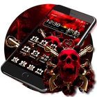 Blood Skull & Gun Theme icon