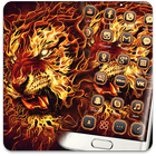 ikon Red Fire Lion Theme