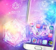 Starry Bling Shining Water Pink Theme syot layar 3