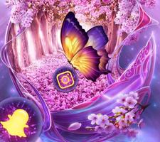 Purple Fantasy Wonderland Theme Cartaz