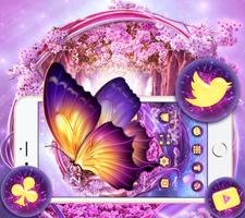 Purple Fantasy Wonderland Theme ảnh chụp màn hình 1