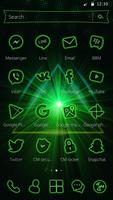 Storming Green Light Theme 스크린샷 1