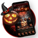 Víspera de Todos los Santos Calabaza Tema APK