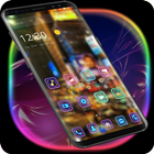 New Launcher 2017 neon Secondary Rainbow theme 圖標