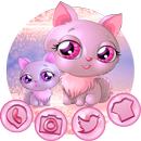 Pink Cat Theme APK