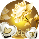 Refined Golden Lotus Flower Theme APK
