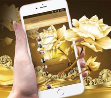 Refined Golden Lotus Flower Theme スクリーンショット 3