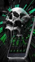 Green skull theme syot layar 1