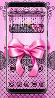 Pink Bow Theme plakat