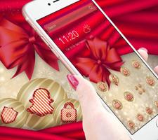 Sweet Pink Christmas Theme постер