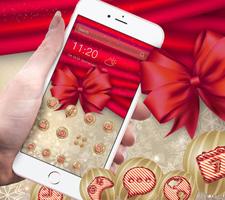 Sweet Pink Christmas Theme ภาพหน้าจอ 1