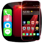 Launcher Theme For POPPO RED 11 آئیکن