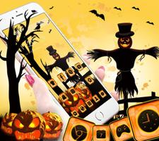 Halloween Pumpkin Theme постер