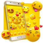 emoji happy joyous emojiテーマ アイコン