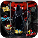 Halloween graffiti horror ghost bloody theme APK