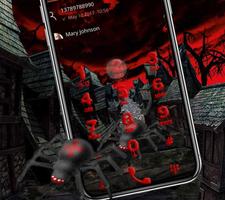 Halloween graffiti horror ghost bloody theme capture d'écran 3