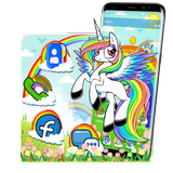 Rainbow Pony Theme simgesi