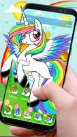 Thème Rainbow Pony capture d'écran 2