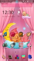 Pink Angel Baby Theme-poster