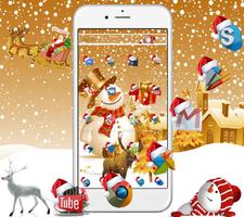 Christmas New Year Wallpaper Theme & Lock Screen ảnh chụp màn hình 1