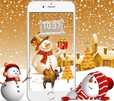 Christmas New Year Wallpaper Theme & Lock Screen capture d'écran 2