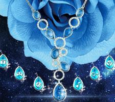 The Blue Magnificent Rose And Diamond Theme 截图 2