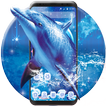 Blue Ocean And Dolphin Theme