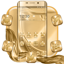 Gold Silk Launcher Theme APK