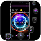Cool Purple Dashboard Theme & Lock Screen ícone