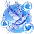 Pure Waterfowl And Sea Theme أيقونة