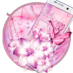 Borboleta Flor Tema & Bloqueio creen