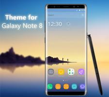 Theme for Galaxy Note 8 постер