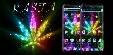 Rasta Fantasy Color 🌈 Launcher Theme