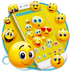 Happy Emoji launcher Theme আইকন