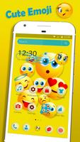 Happy Emoji launcher Theme পোস্টার