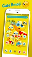 Happy Emoji Launcher Theme ポスター