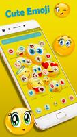 Happy Emoji launcher Theme ảnh chụp màn hình 1