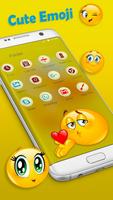 2 Schermata Tema di lancio di Emoji felice