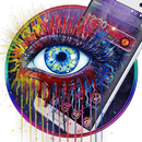 Pintada Ojos Tema APK