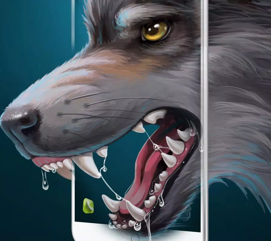 Descarga de APK de 3D roar lobo fondo de pantalla y pantalla bloqueo para  Android