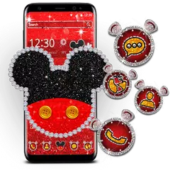 Cute Red Mouse Theme APK download