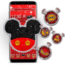 Cute Red Mouse Theme APK