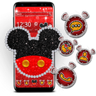 Cute Red Mouse Theme-icoon