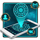 Blue Horoscope Mobile Theme icon