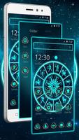 Blue Horoscope Mobile Theme screenshot 1