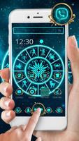 Blue Horoscope Mobile Theme screenshot 2